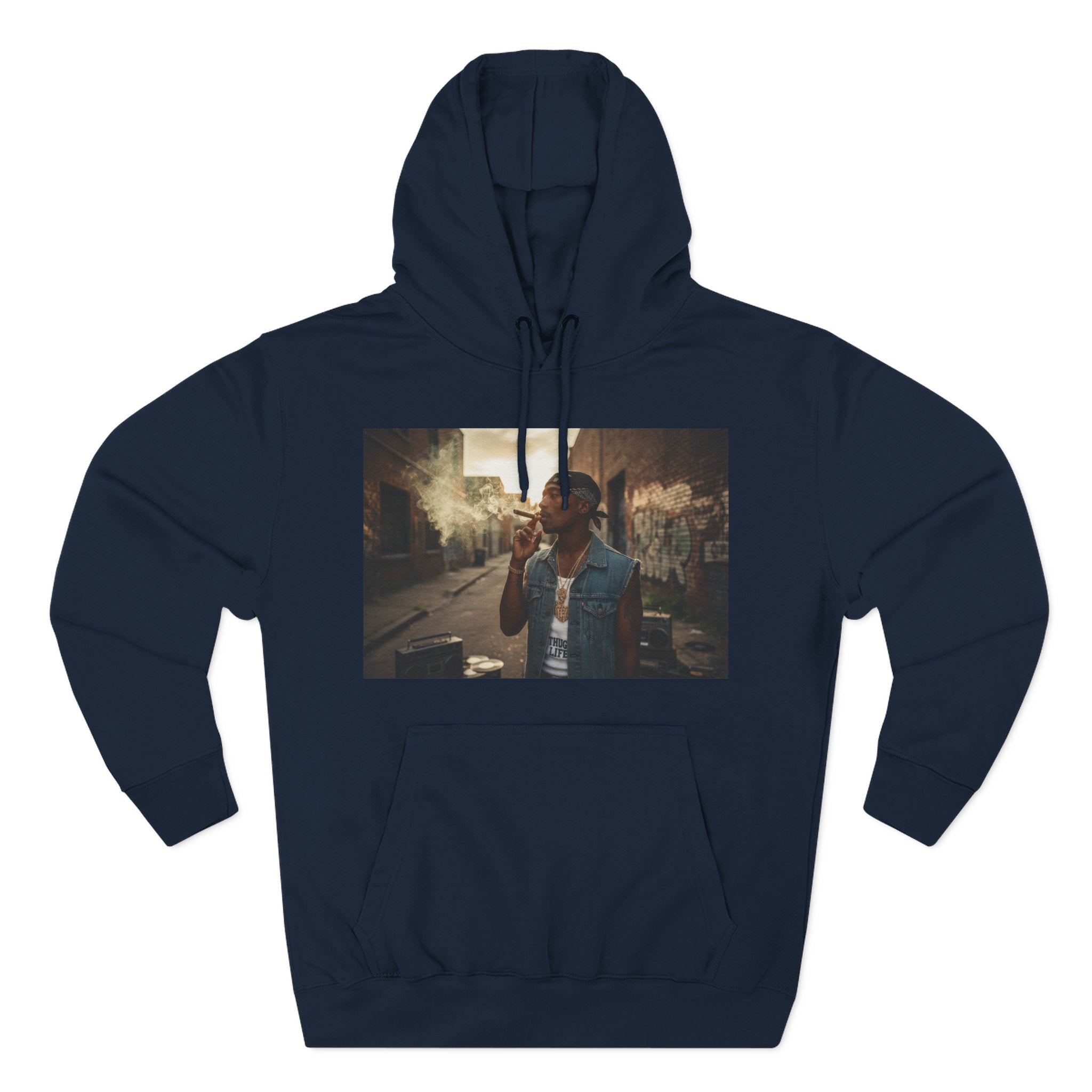 90s Hip Hop Legend Hoodie - Iconic Rapper