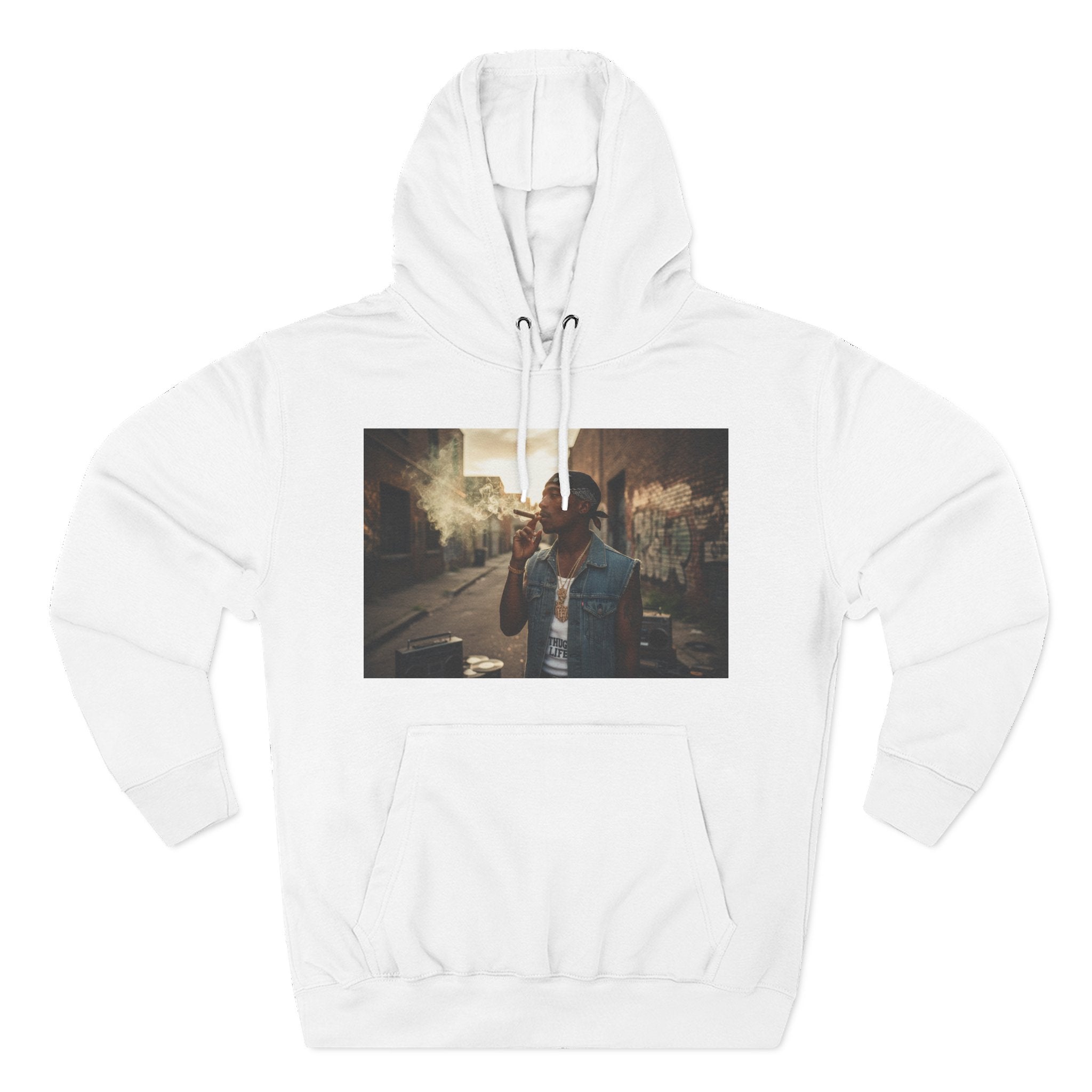 90s Hip Hop Legend Hoodie - Iconic Rapper