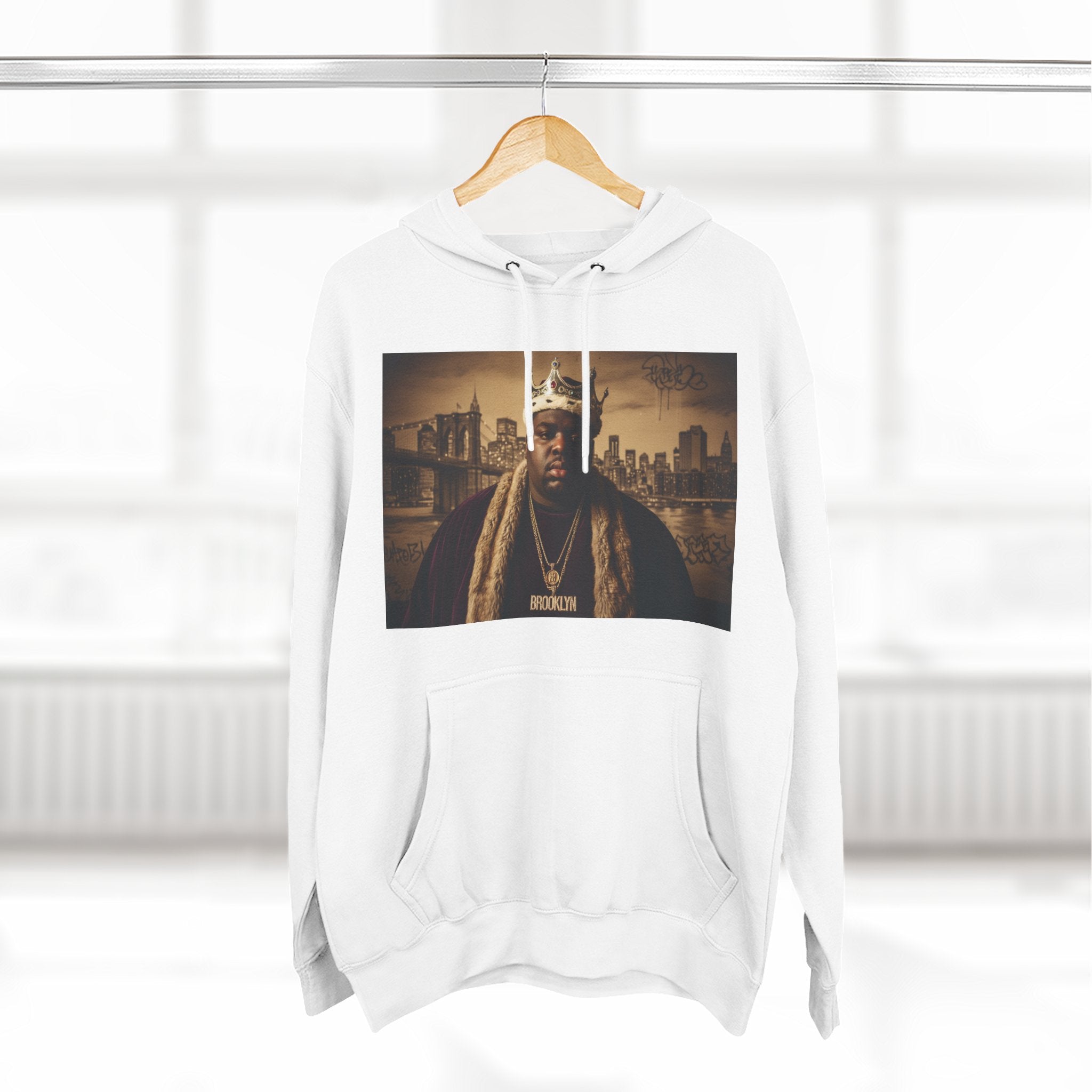 90s Hip Hop Legend Hoodie - Iconic Rapper