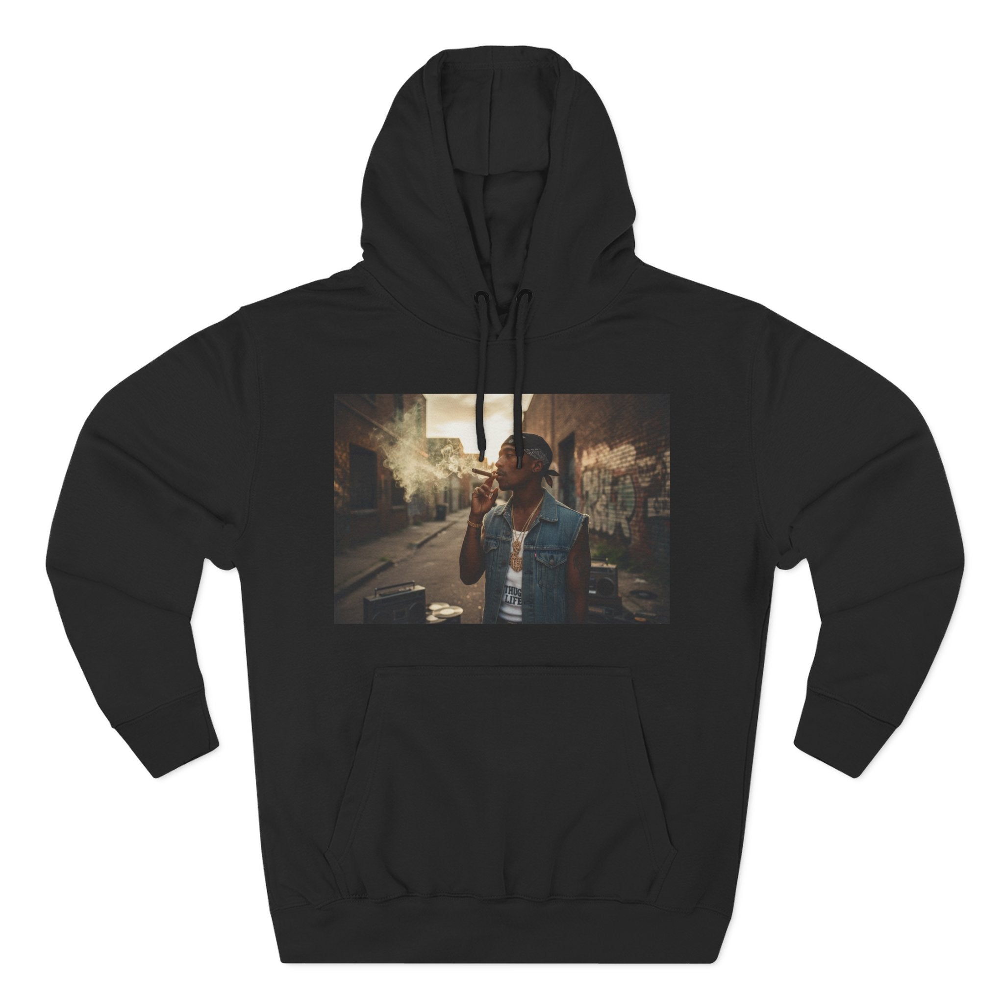 90s Hip Hop Legend Hoodie - Iconic Rapper
