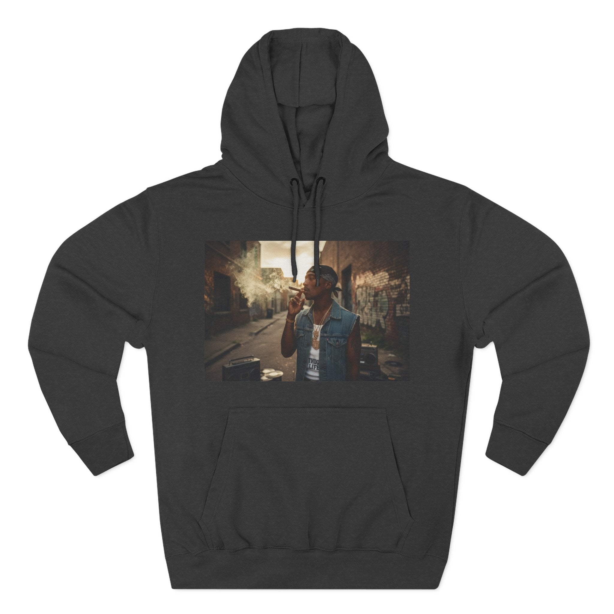 90s Hip Hop Legend Hoodie - Iconic Rapper