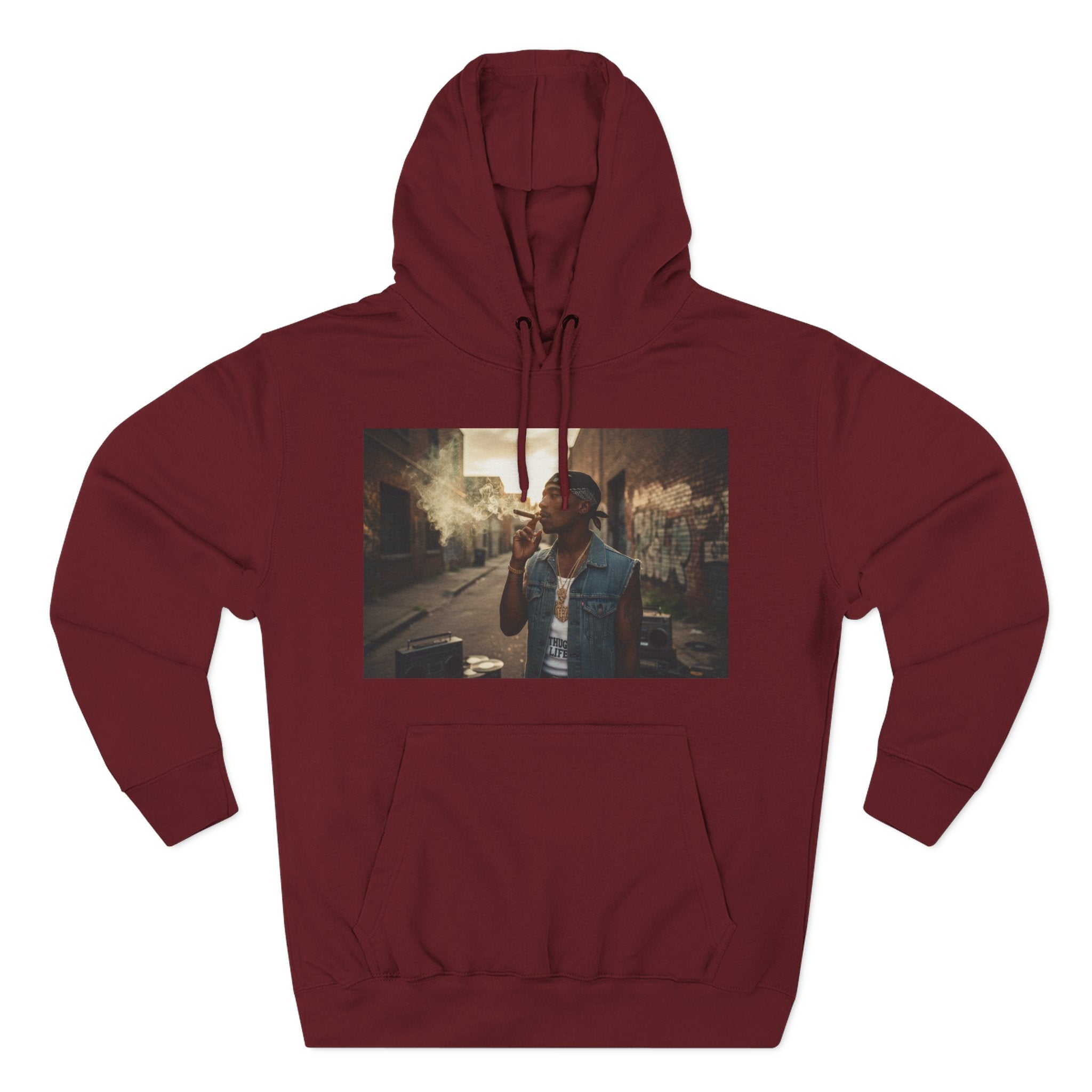 90s Hip Hop Legend Hoodie - Iconic Rapper