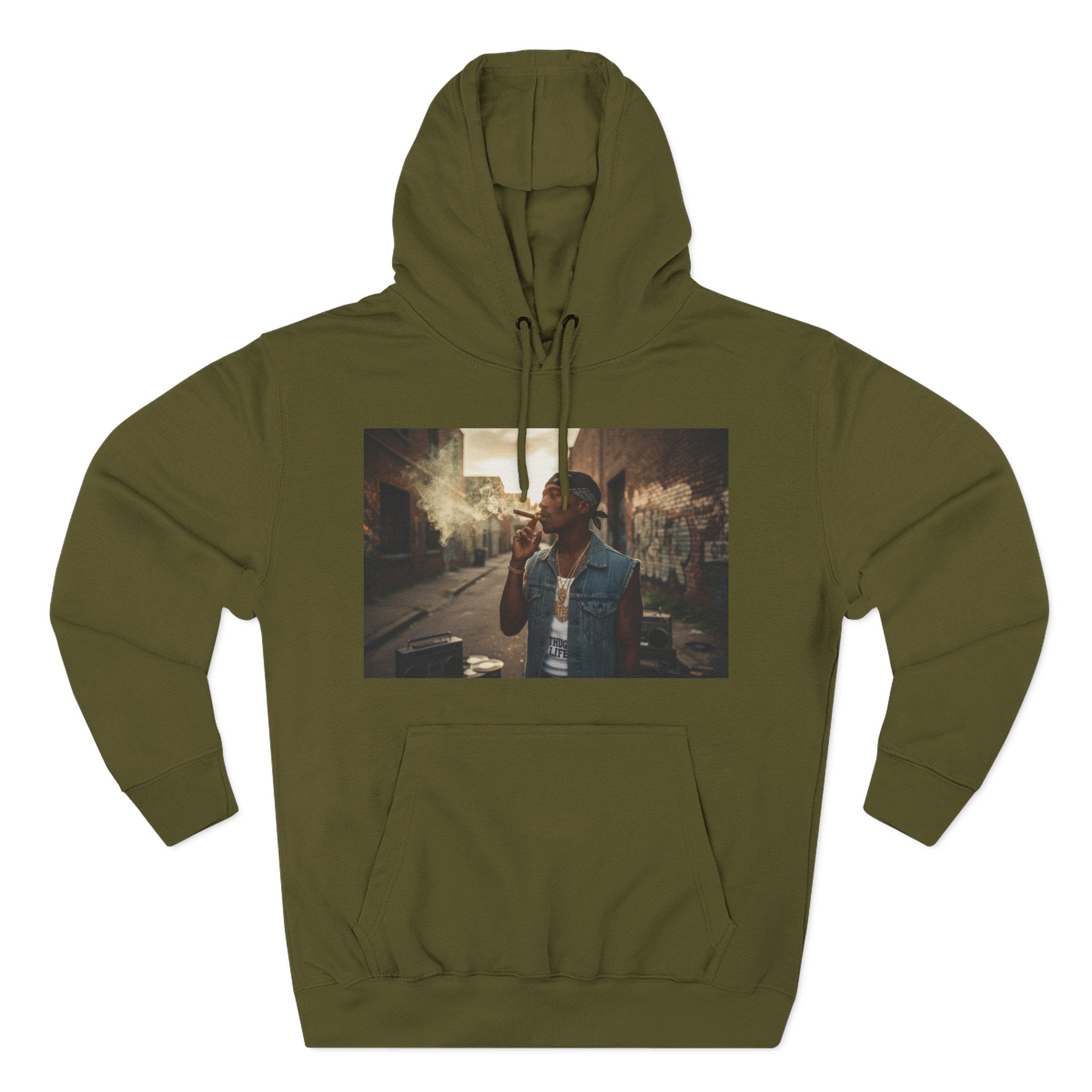 90s Hip Hop Legend Hoodie - Iconic Rapper