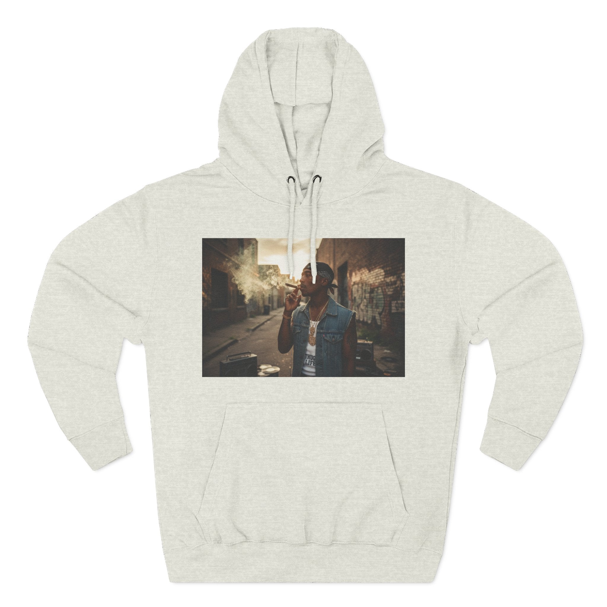 90s Hip Hop Legend Hoodie - Iconic Rapper
